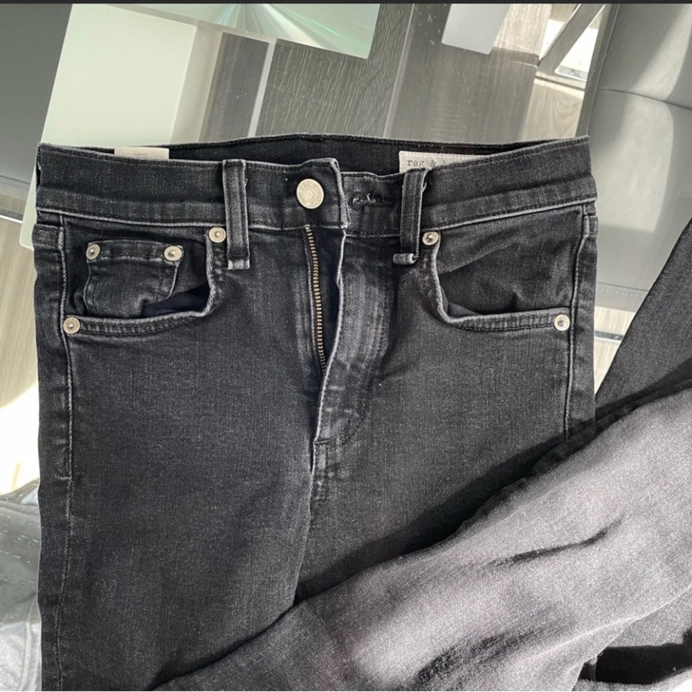 HR Rag and Bone Jeans High Rise 24 - Picture 3 of 3